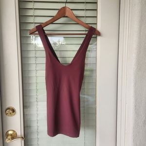 Lululemon racerback tank with built in bra